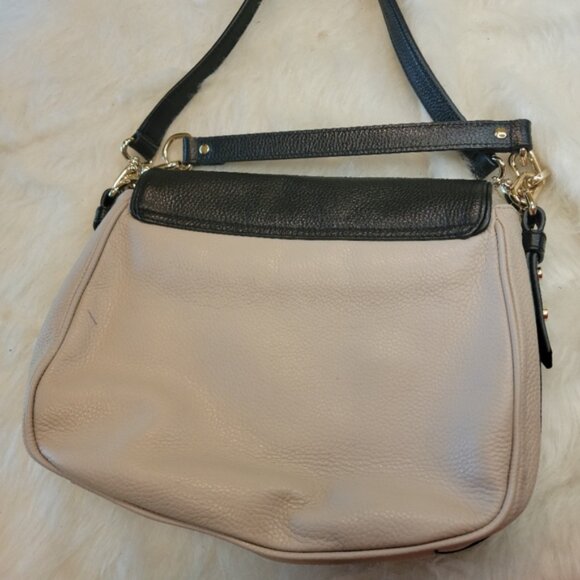 KATE SPADE Alecia Single Top Handle Leather Saddle Shoulder Crossbody Bag - Picture 2 of 14